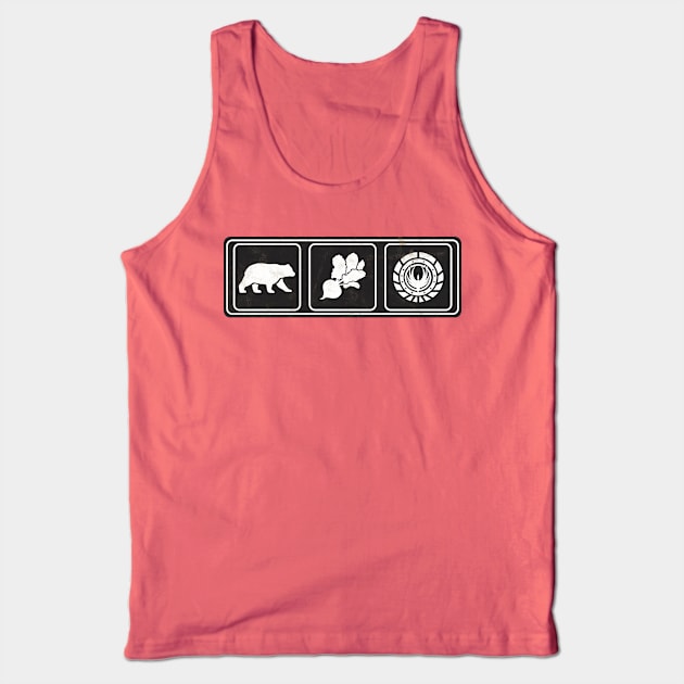 Bears, Beets, BSG Tank Top by BignellArt